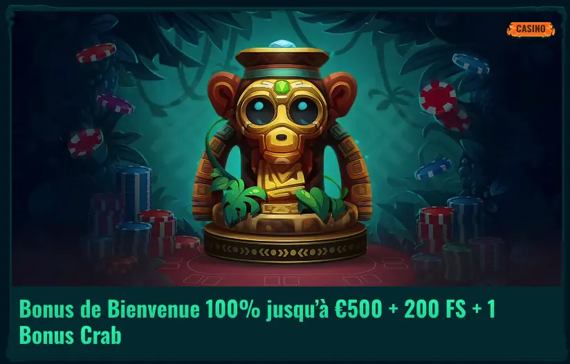 Spinanga bonus de bienvenue du casino