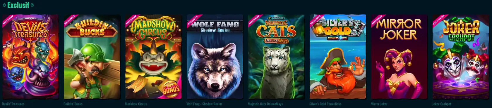 Spinanga jeux exclusif